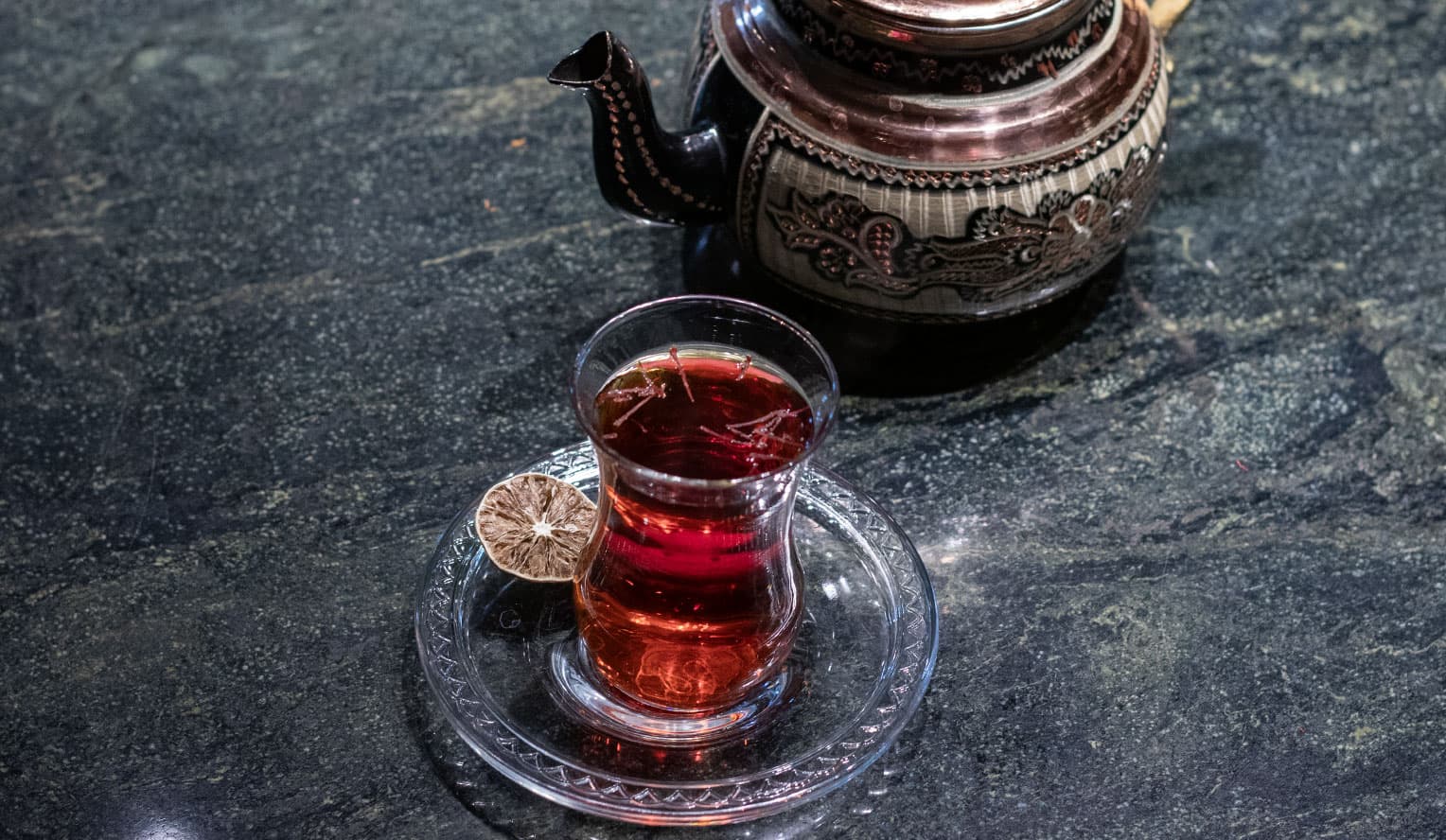 چای زعفران