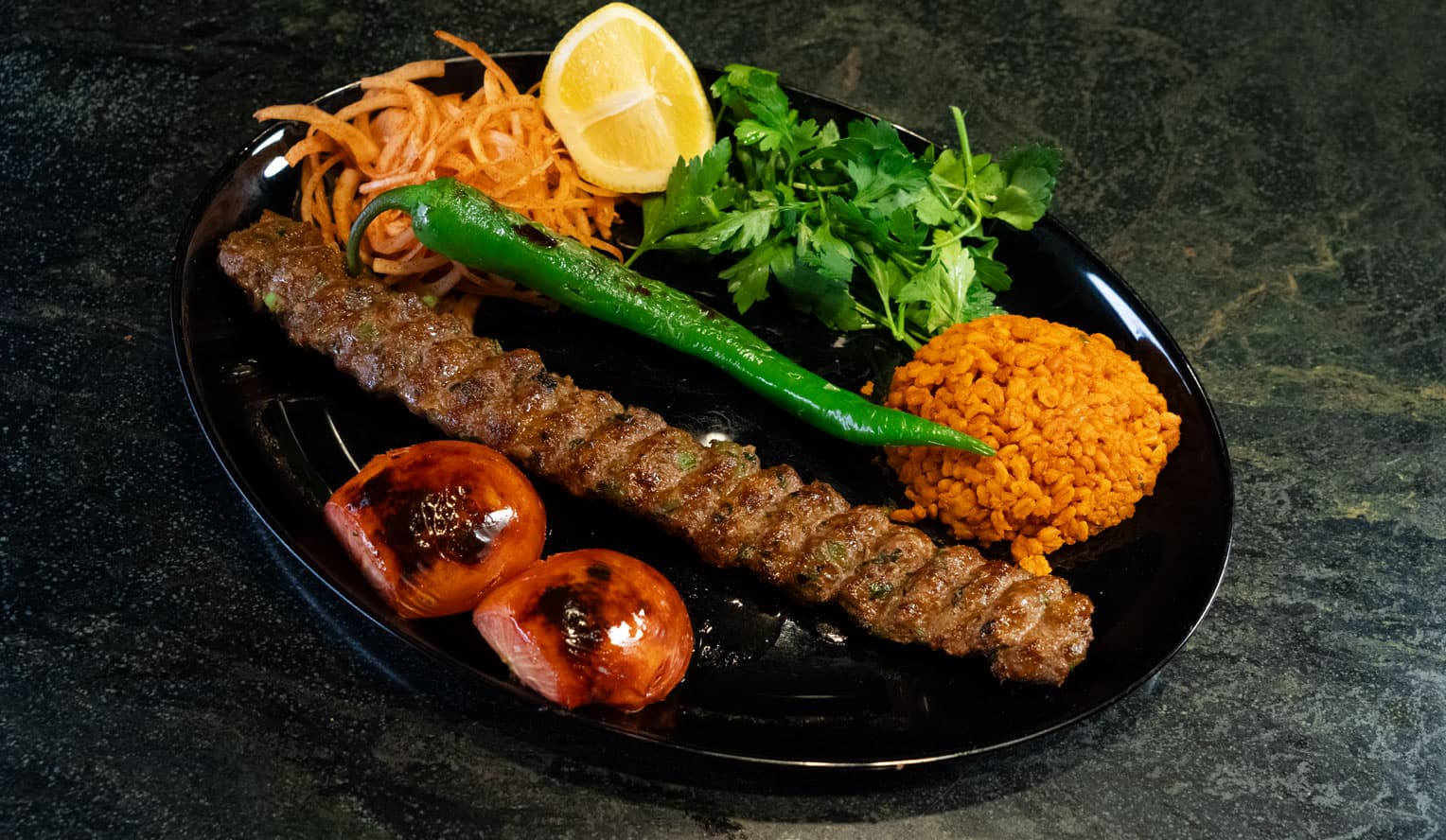 سبزلی کباب
