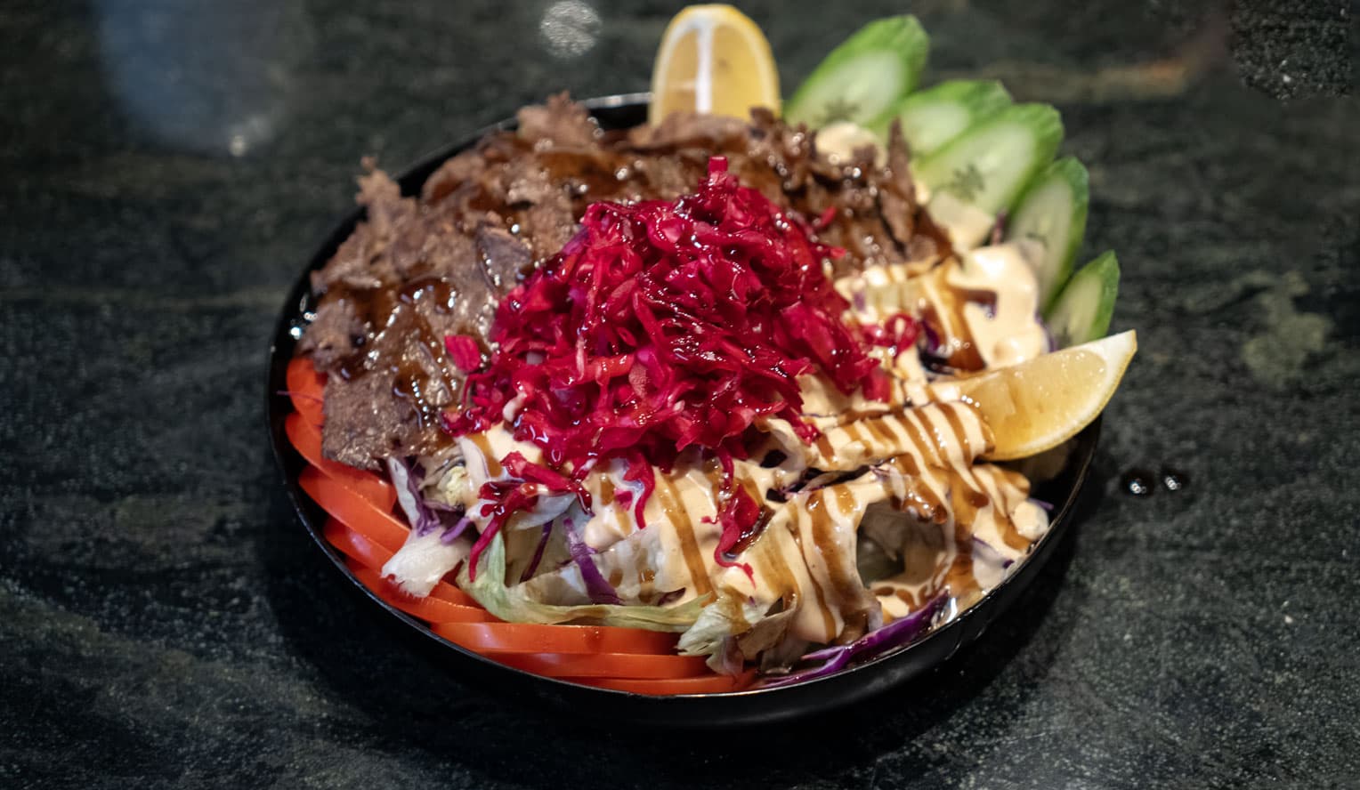 سالاد گوشت هاکان