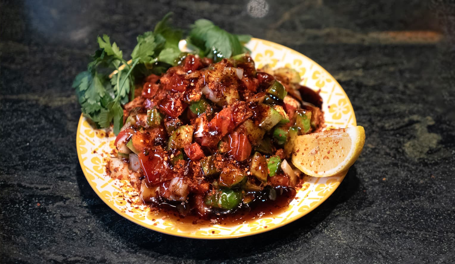 سالاد چینگنم (تند)