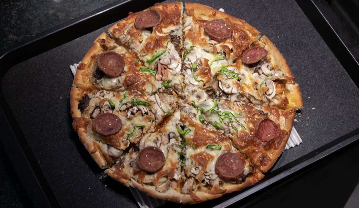 پیتزا دونر مخلوط