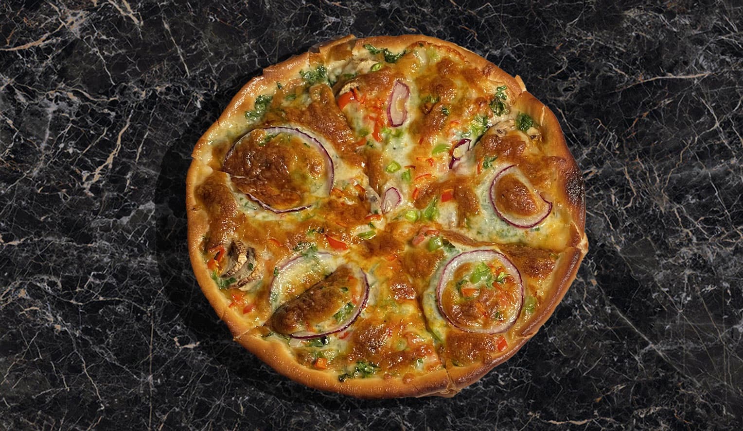 پیتزا سبزلی (مارگاریتا)