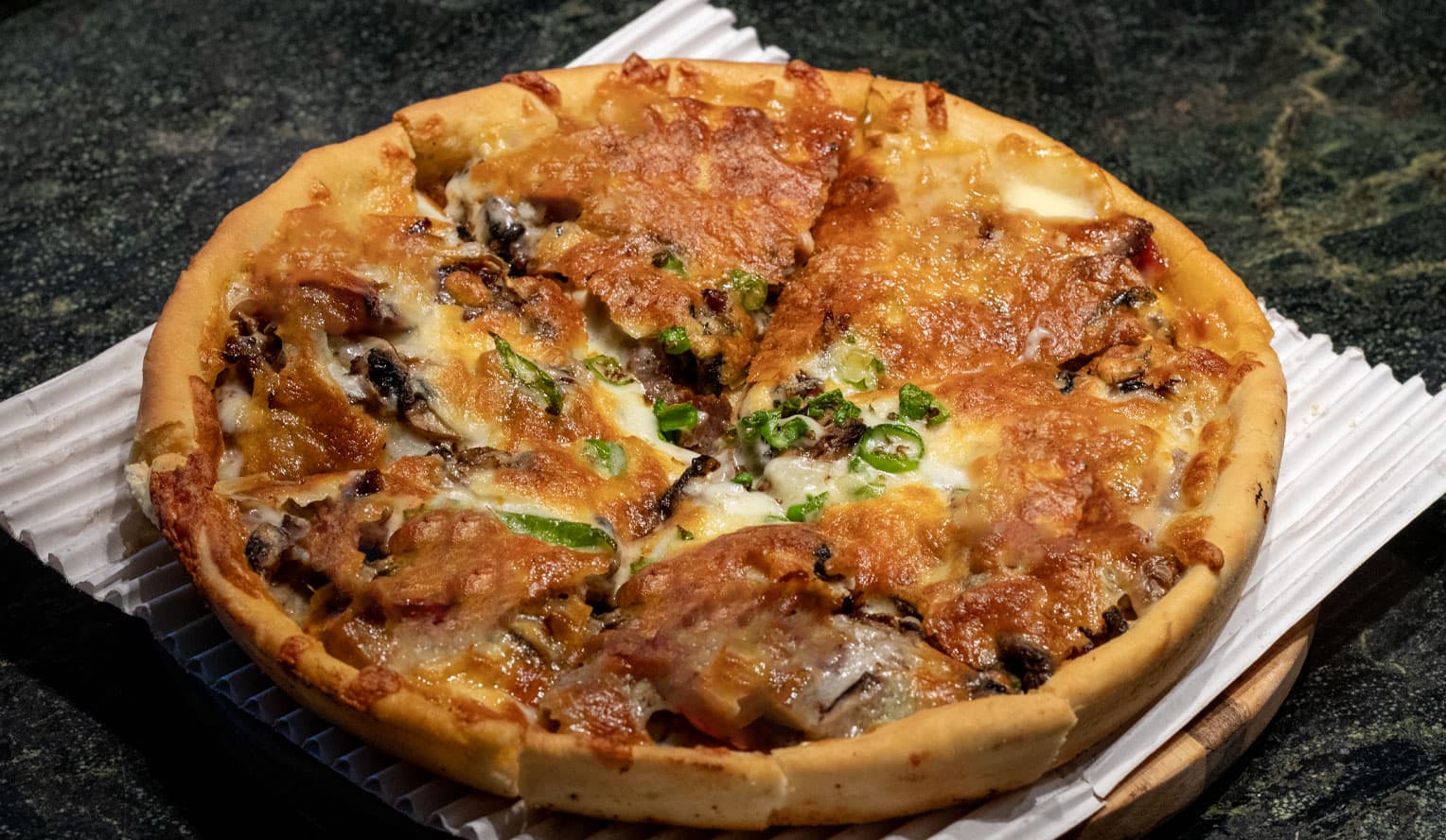 پیتزا دونر گوشت