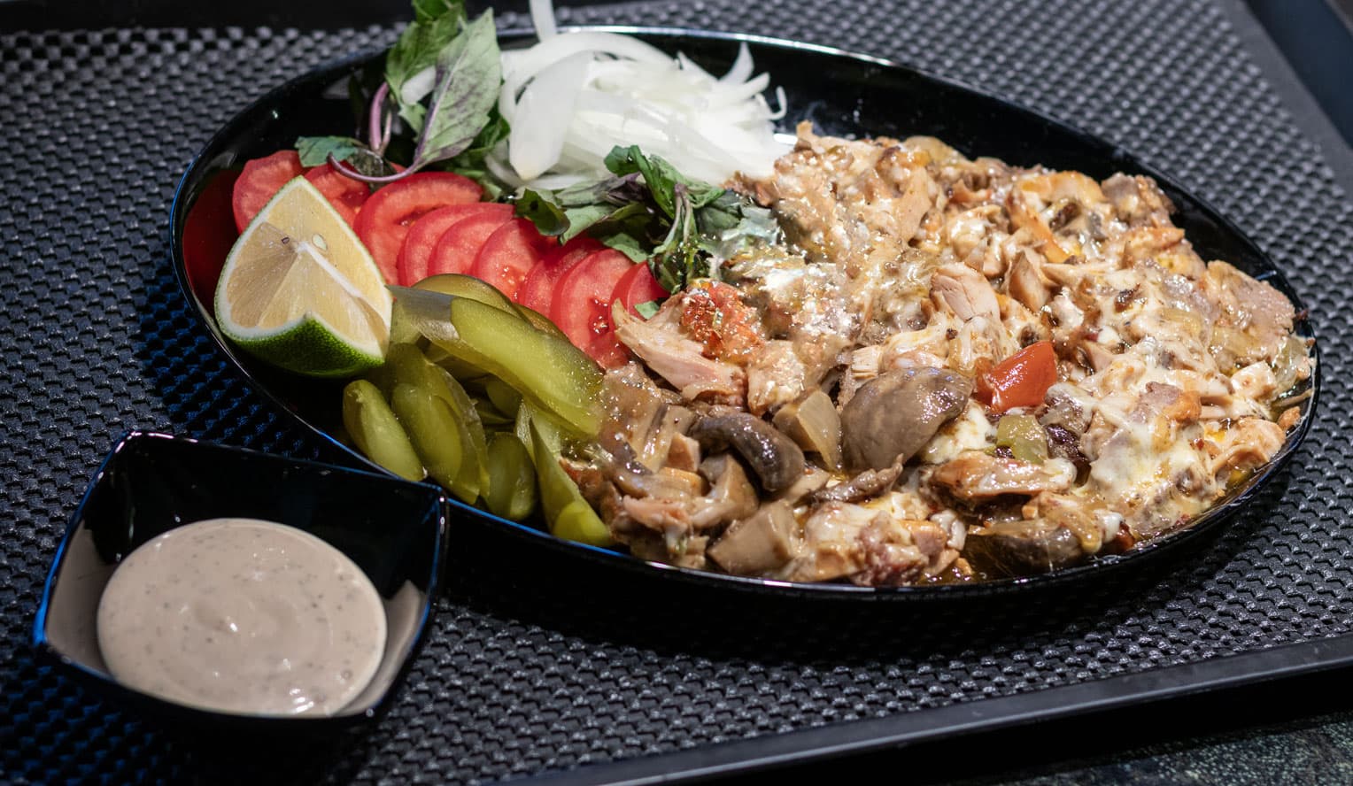 دونر پنیری مرغ