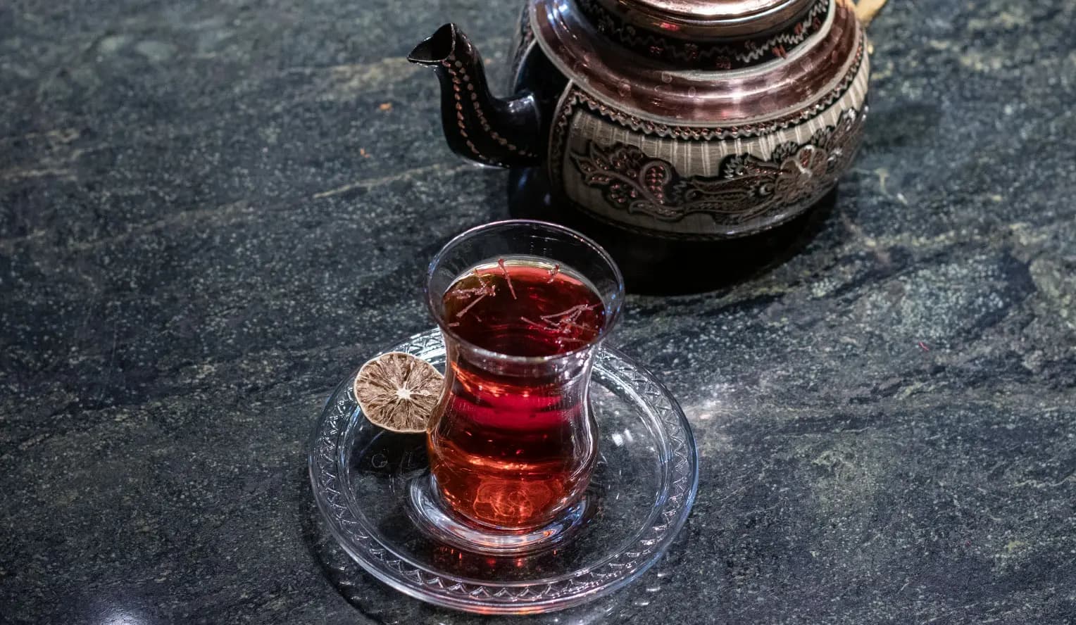 چای زعفران